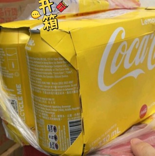 可口可乐（Coca-Cola） 柠檬可乐汽水 