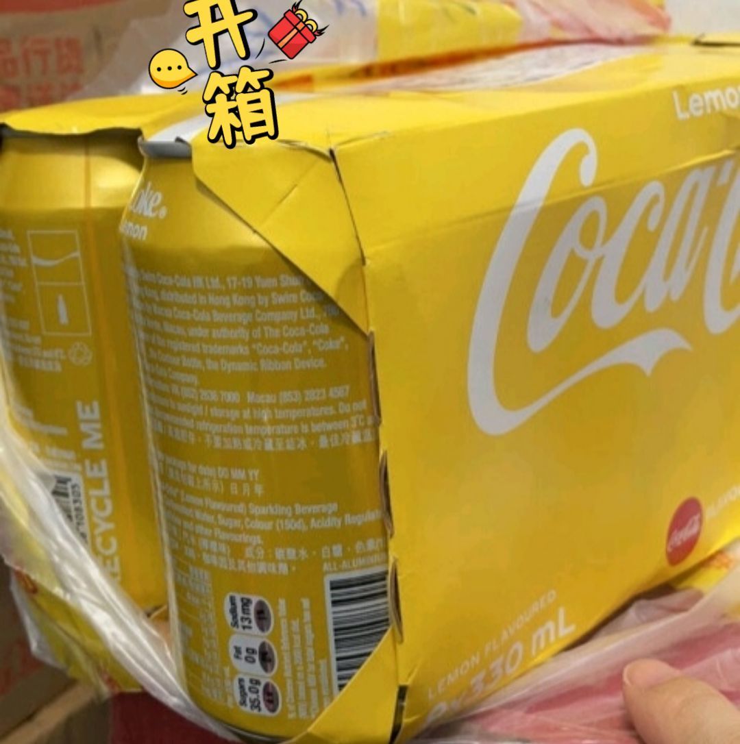 可口可乐(coca-cola) 柠檬可乐汽水