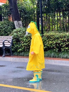 小恐龙雨衣