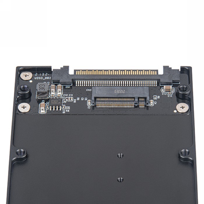 SilverStone银欣 发布 MUA01 M.2 转 U.2 转接卡、PCIe4.0 通道