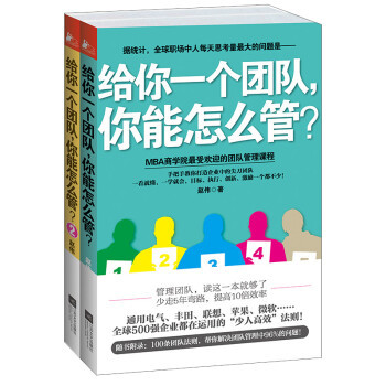 《给你一个团队你怎么管》——非常实用的管理类书籍