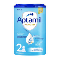 爱他美（Aptamil）德国版较大婴儿配方奶粉2段（6-10个月）易乐罐800g