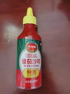 凤球唛百亿人番茄酱番茄沙司挤挤瓶260g