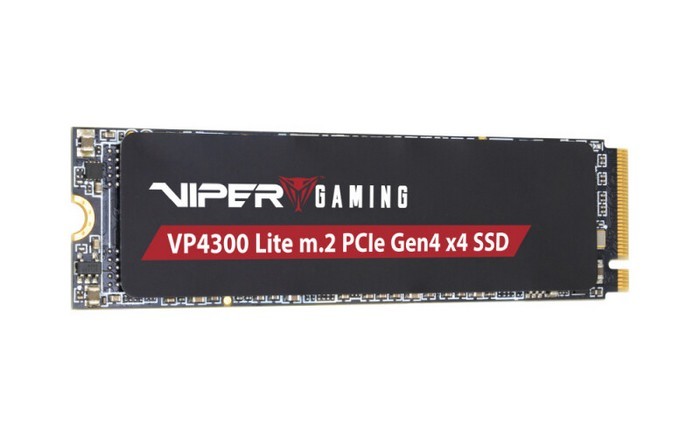 博帝Patriot 发布 Viper VP4300 Lite 固态硬盘，最高4TB、7.4GB/s读速、石墨烯导热片