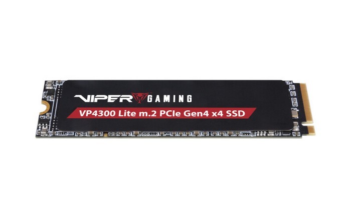 博帝Patriot 发布 Viper VP4300 Lite 固态硬盘，最高4TB、7.4GB/s读速、石墨烯导热片