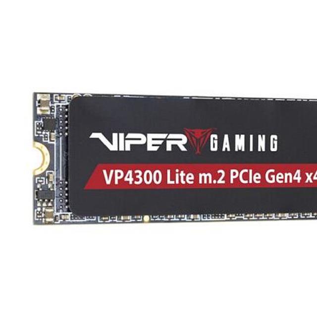 博帝Patriot 发布 Viper VP4300 Lite 固态硬盘，最高4TB、7.4GB/s读速、石墨烯导热片 