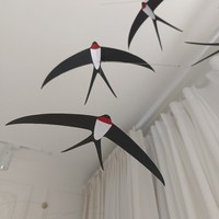 家居 篇二：夏日特辑之 一起做好看的燕子平衡挂饰吧！！