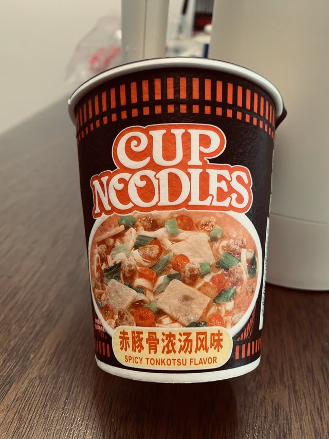 cupnoodles合味道赤豚骨浓汤杯面