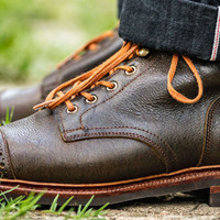 脚感真的棒：价格屠夫Meermin的第一款工装靴解析+旧化展示
