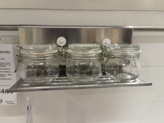 超实用的玻璃收纳罐