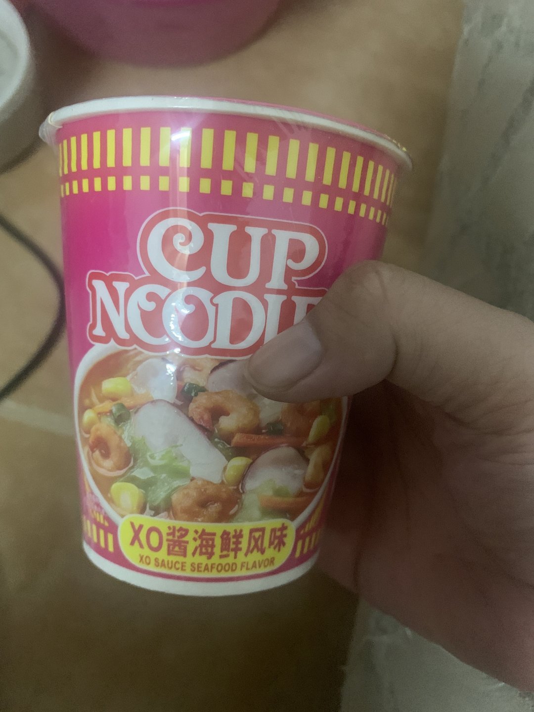 日清杯面xo酱海鲜风味