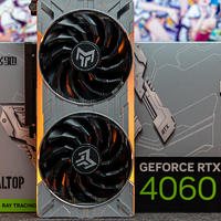 萌新甜点卡——影驰Geforce RTX 4060金属大师OC显卡开箱评测