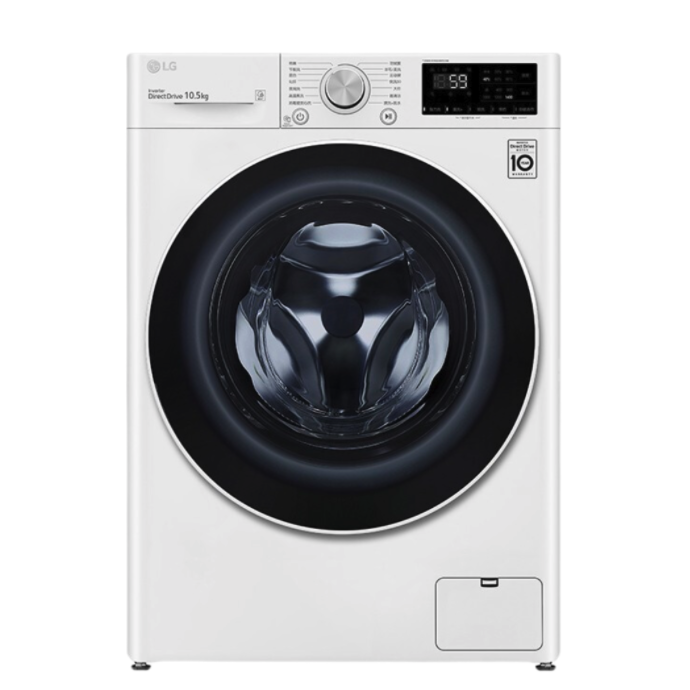 LG 纤慧系列 10.5KG全自动滚筒FLX10N4WLG洗衣机