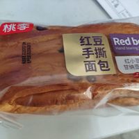 桃李的红豆手撕面包挺好吃