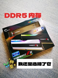 DDR5内存我选它-芝奇幻锋戟 DDR5 6400MHz