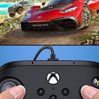 微软授权的PowerA Xbox游戏手柄，打游戏确实手感很好!