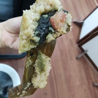 美食 篇四百三十五：早餐吃上一个粽子太饱了