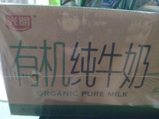 一款经常回购的有机纯牛奶