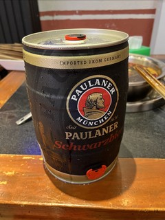 保拉纳（PAULANER ）大麦黑啤酒  5L*1桶装 