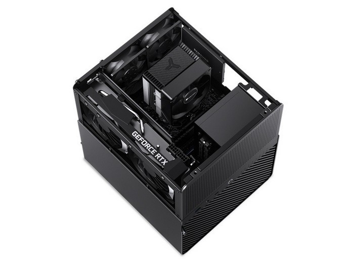 NAS专用：乔思伯发布 N3 迷你 ITX 机箱，能扩展8块3.5英寸硬盘