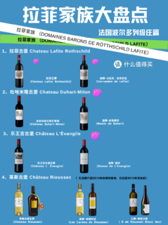 人类高质量酒水清单｜拉菲葡萄酒款天梯图，一起看看到底有多少拉菲！——上篇