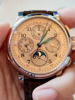 朗格新品1815系列追针万年历腕表上手视频