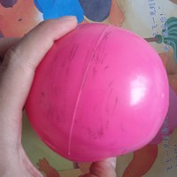 3岁小孩都喜欢这个带握柄的小粉球