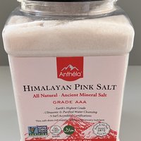 3斤无抗结剂的喜马拉雅玫瑰粉盐够吃大半年