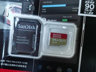 4K之选——闪迪Extreme 128G U3 tf存储卡