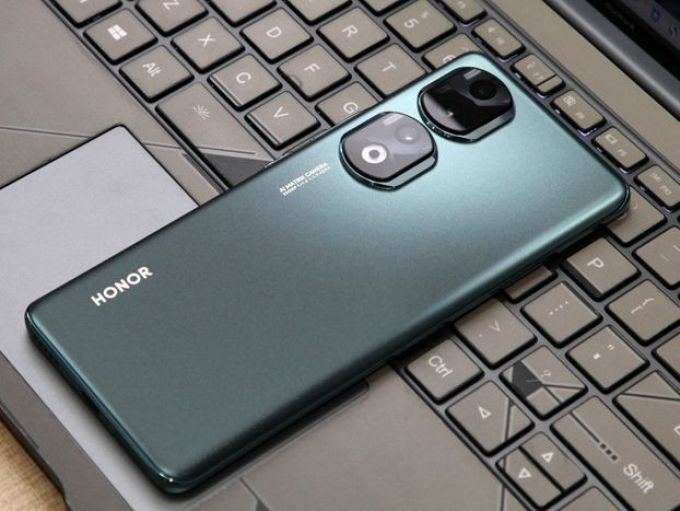 荣耀90pro墨玉青开箱图赏