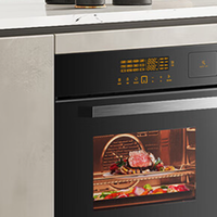 蒸烤一体+AI控制，嵌入式设计更省空间，这台机器让做饭变得简单