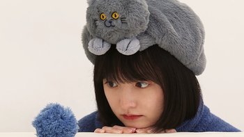 猫头帽竟然能给你温暖的拥抱？新款毛绒贝雷帽，可爱立体造型太惊艳！