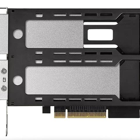 【开箱简测】ICY DOCK MB842MP-B 双盘位 M.2 NVMe SSD硬盘抽取盒