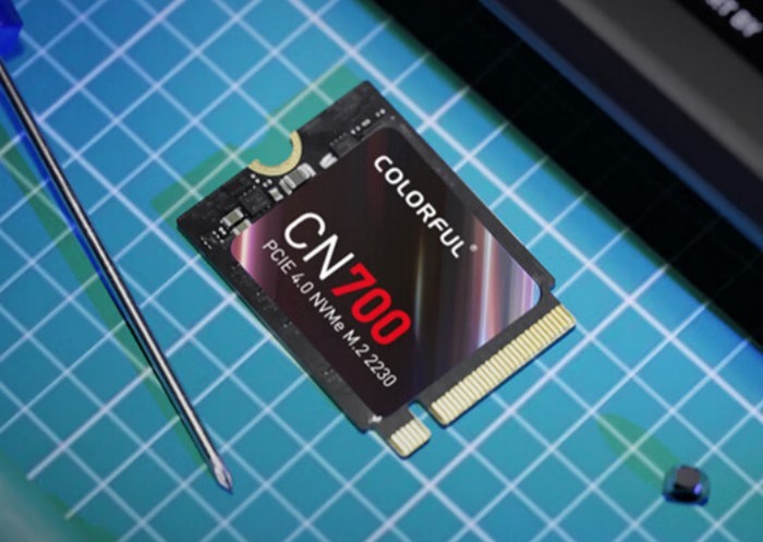 1TB、迷你身材：七彩虹推出 M.2 2230 规格 CN700 SSD 固态硬盘