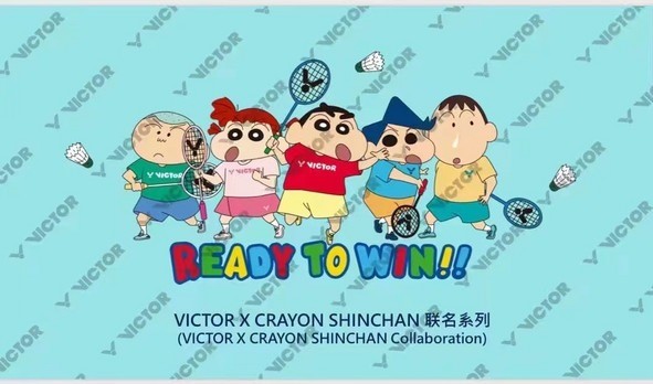 VICTOR x CRAYON SHINCHAN 蜡笔小新 联名系列