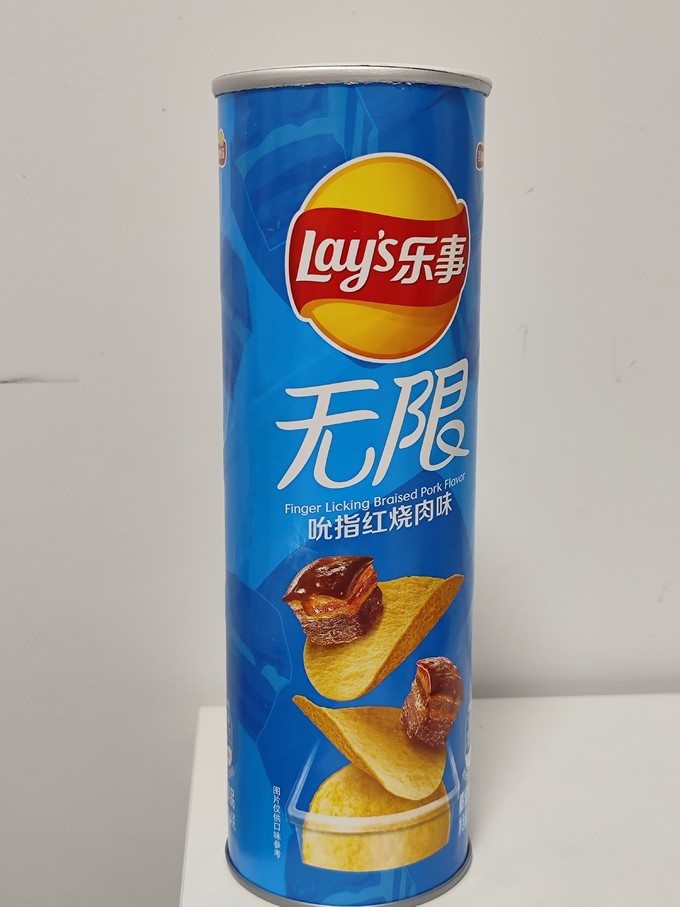 乐事膨化食品怎么样 红烧肉味薯片?我的评价是 做咩