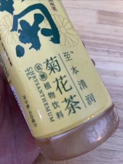 夏天喝一瓶冰镇菊花茶太舒服啦