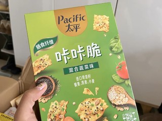 太平苏打饼干咔咔脆混合蔬菜味100g*1盒健康