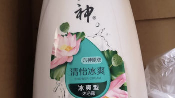 男女皆宜，六神清怡冰爽沐浴露1000ml，清凉爽肤，让你倍感清新！