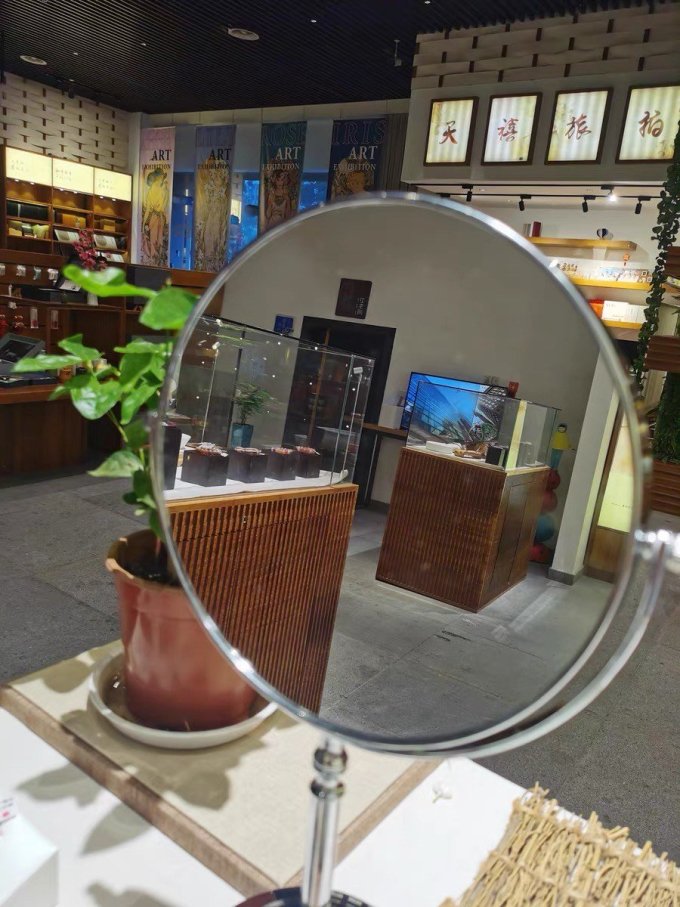 汉九宫化妆镜台式公主镜桌面镜子