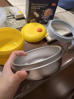 皇宠宝宝辅食碗婴儿专用注水保温碗