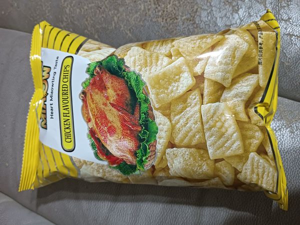 马来西亚进口妙妙虾味片鱿鱼卷60g鸡味香脆