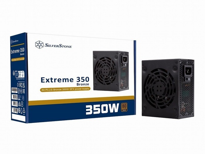 银欣发布 Extreme 350 Bronze SFX 小电源、铜牌、紧凑、耐用低噪音