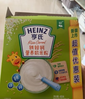 亨氏（Heinz）宝宝辅食高铁米粉400g婴儿米
