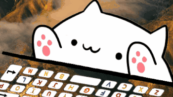 有趣的软件 篇十九：桌面萌宠，模仿你打字的猫猫BongoCatMver 