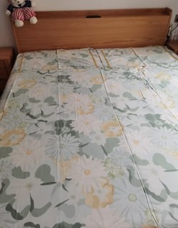 水星家纺床上四件套纯棉被套床单四件套床上