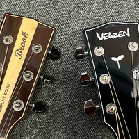 初学者吉他选购 篇十三：千元左右初学者性价比吉他推荐，VEAZEN费森VZ90和布鲁克S25怎么样？各方面评测对比，哪一款更出众！