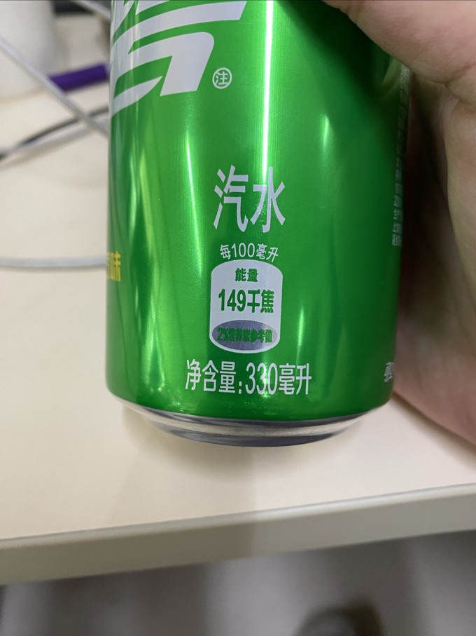 雪碧碳酸饮料