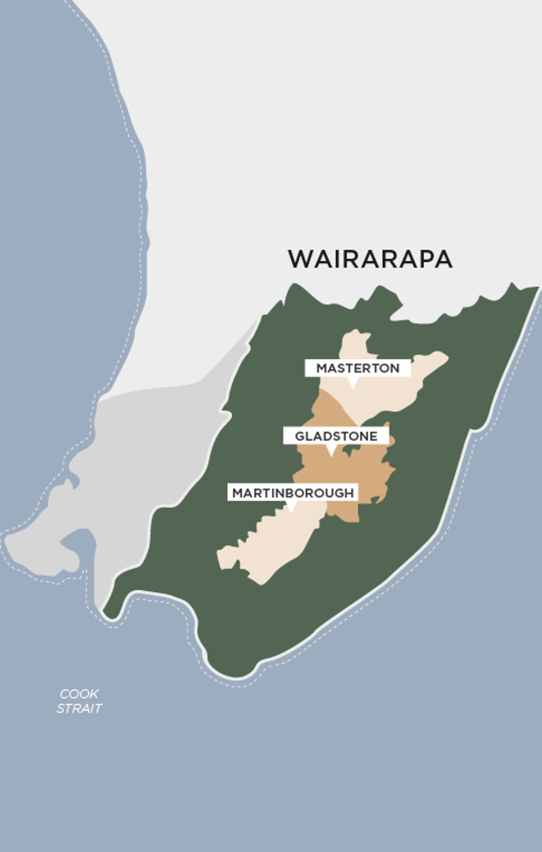 新西兰葡萄酒，怀拉拉帕-Wairarapa