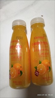 柳橙益生菌果汁瓶饮料乳酸